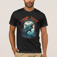 Camiseta Zombie Shark