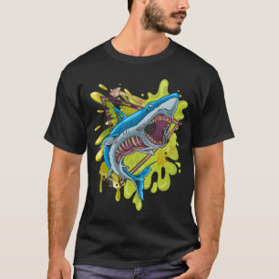 Camiseta Zombie Shark