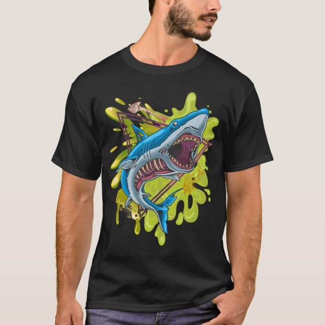Camiseta Zombie Shark (Anverso)