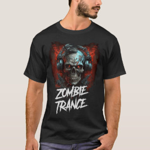 Camiseta Zombie skull techno dj Pullover Hoodie