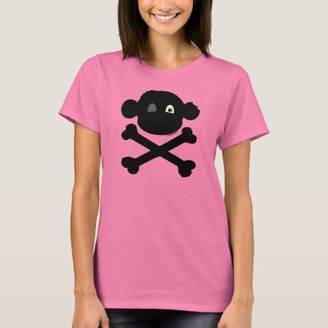 Camiseta Zombie Sock Monkey (Anverso)