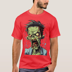 Camiseta Zombie Spooky Halloween Gótico de horror Zombies 2