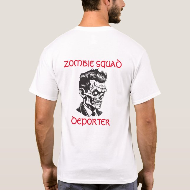 Camiseta Zombie Squad Deporter (Reverso)