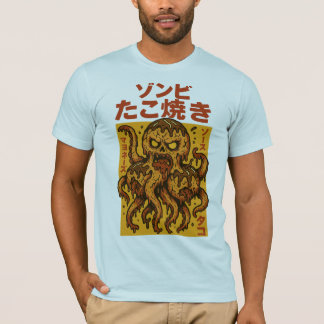 Camiseta Zombie Takoyaki - Espíritu de Octopus japonés espe