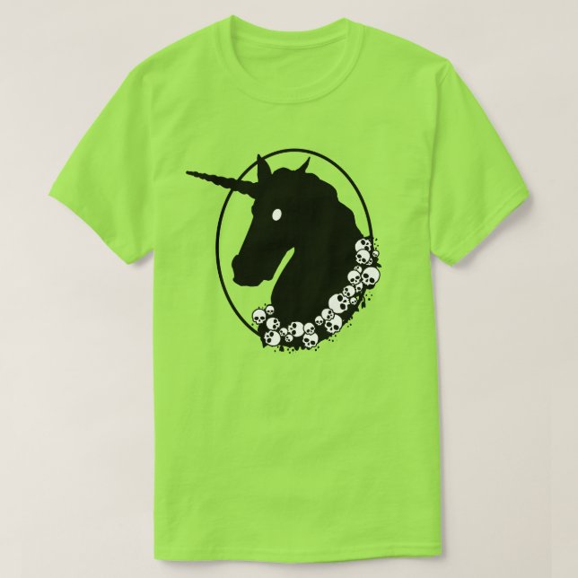 Camiseta Zombie Unicorn (Diseño del anverso)