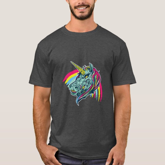 Camiseta Zombie Unicorn (Anverso)