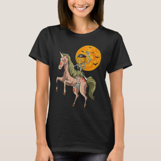 Camiseta Zombie Unicornio Pirata Skeleton Zombicorn Ha