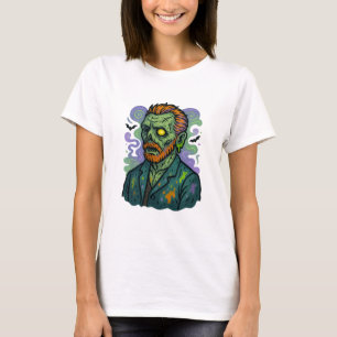 Camiseta Zombie Van Gogh - Parodia de historietas Personali