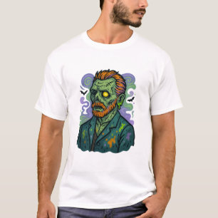 Camiseta Zombie Van Gogh - Parodia de historietas Personali