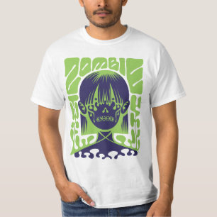 Camiseta Zombie: viaje en cabeza