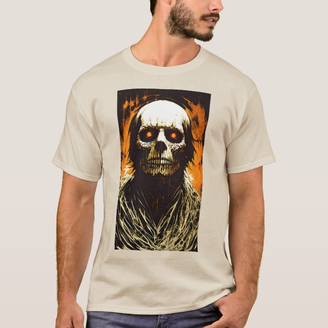 Camiseta Zombie Vintage (Anverso)