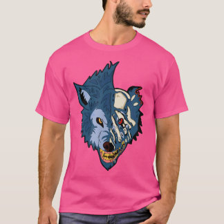Camiseta Zombie Wolf Werewolf Halloween Costume Fantasy 695