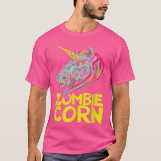 Camiseta Zombiecorn Zombie Unicorn Ama a animal de Hallowee