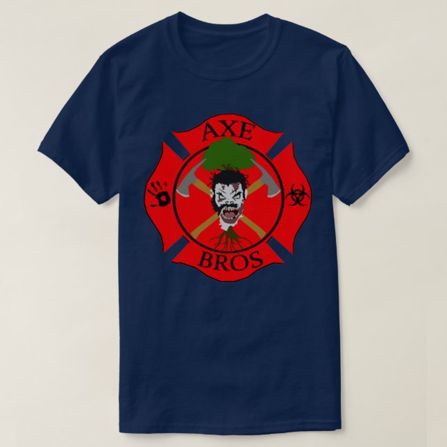 Camiseta Zombiefighters (Diseño del anverso)