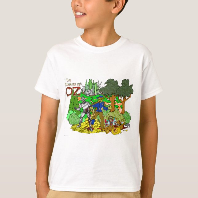 Camiseta Zombies de OZ (Anverso)
