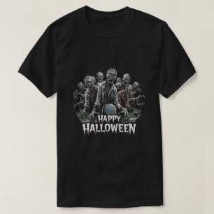 Camiseta Zombies: Feliz Halloween