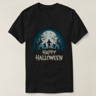 Camiseta Zombies: Feliz Halloween