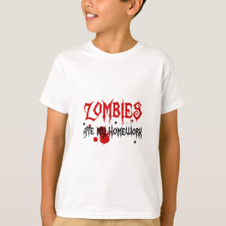 Camiseta Zombies se comieron mi casa