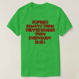 CAMISETA ZOMBIES T-SHIRT