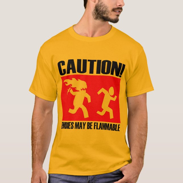 Camiseta Zombis calientes (Anverso)
