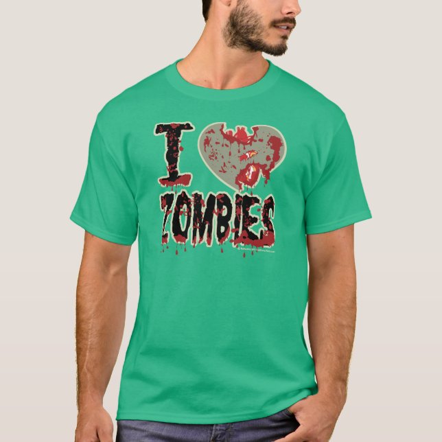Camiseta ¡zombis del corazón i! (Anverso)
