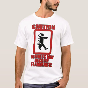 Camiseta Zombis inflamables
