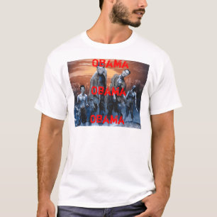 Camiseta Zombis para Obama