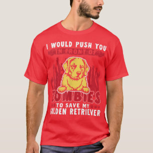 Camiseta Zombis Para Salvar Mi Hallowee Gracioso De Golden