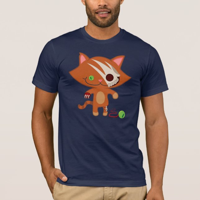 Camiseta ZOMBuddIES Maullar-Maúlla edición (Anverso)