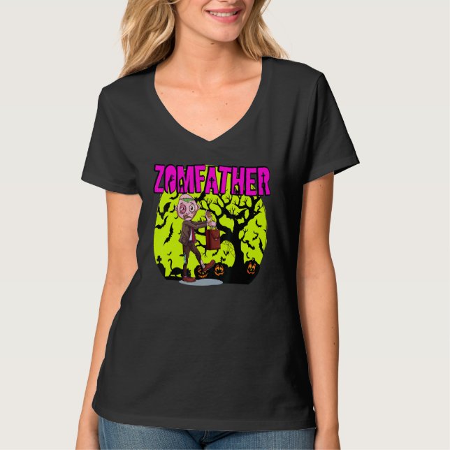 Camiseta Zomfather Zombie (Anverso)