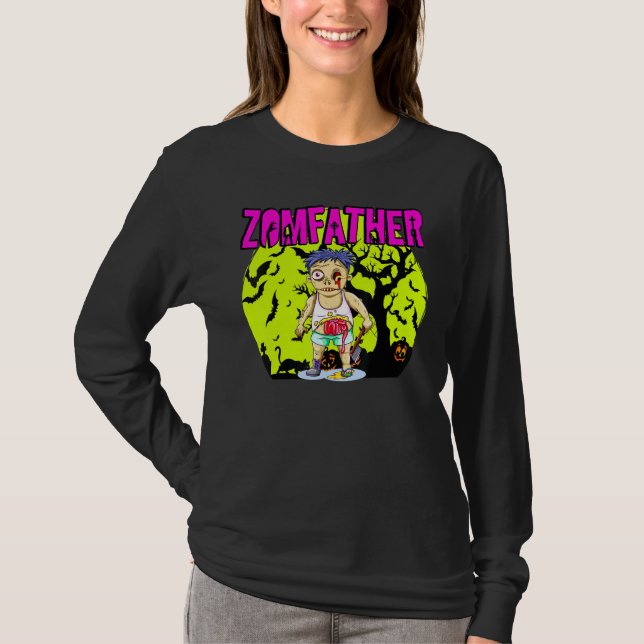 Camiseta Zomfather Zombie 1 (Anverso)