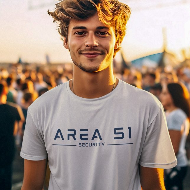 Camiseta Zona 51 Alien de seguridad OVNI T-Shir extraterrit (Subido por el creador)