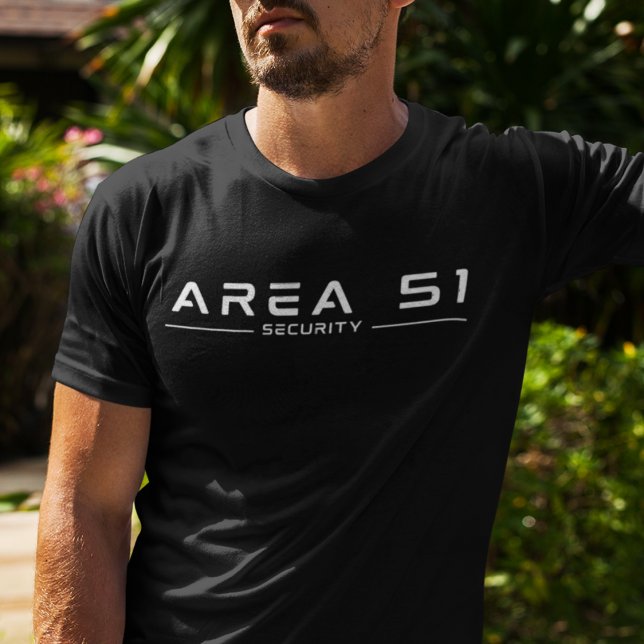 Camiseta Zona 51 OVNI de seguridad para extranjeros (Subido por el creador)