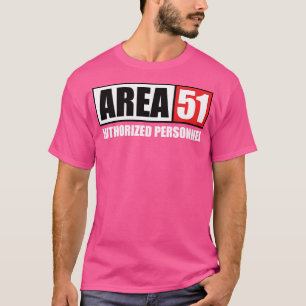 Camiseta Zona 51 Personal autorizado