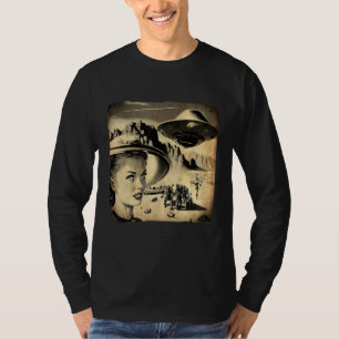 Camiseta Zona Alien 51 Zombie Desierto Nevada Genial Gráfic