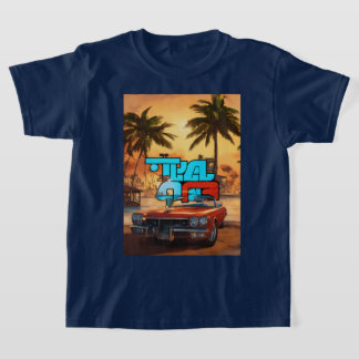 Camiseta "Zona de aventuras GTA: Tee de niños listos para l