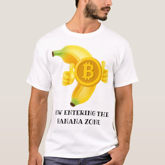 Camiseta Zona de Banca de Bitcoin (Anverso)