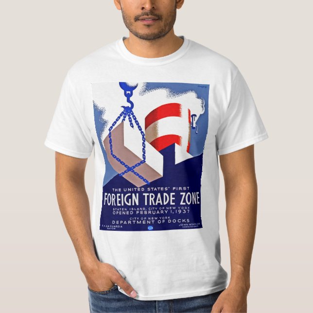 Camiseta Zona de comercio exterior (Anverso)