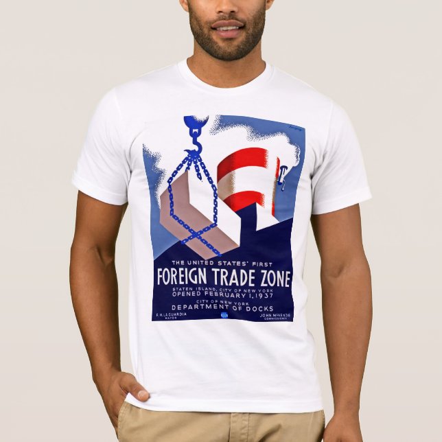 Camiseta Zona de comercio exterior (Anverso)