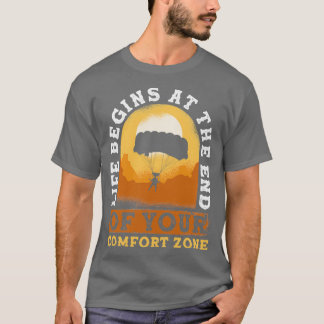 Camiseta Zona de confort con parapente