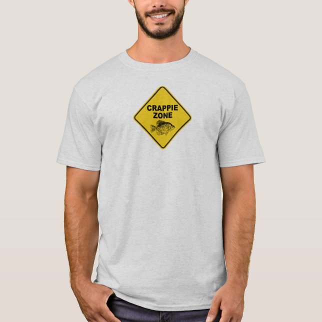 Camiseta Zona de Crappie (Anverso)