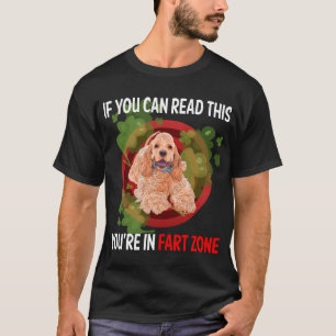 Camiseta Zona de Fart Cocker Spaniel 01