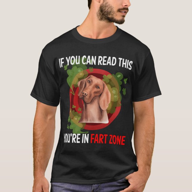 Camiseta Zona de Fart Vizsla 01 (Anverso)