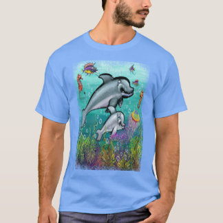 Camiseta Zona de juegos de delfines