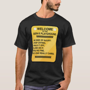 Camiseta Zona de juegos de Generación X para hombres