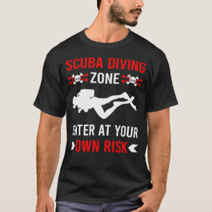 Camiseta Zona de riesgo Buceo Scuba