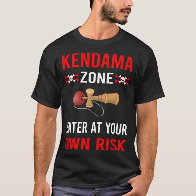 Camiseta Zona de riesgo Kendama (Anverso)