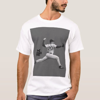 Camiseta Zona de Strike Silueta de Lanzador de Béisbol – Di