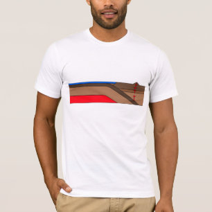 Camiseta Zona de subducción - Geología