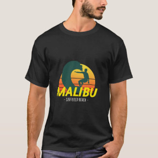 Camiseta Zona de surf en la playa de Malibu